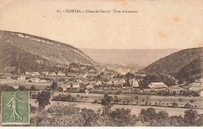 MIKIBP2-067- 25 Clerval Cluse Aus Clerval Bahnhof Und Lomont