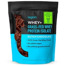 LEGION Whey+ Protein Whey Isolate from Grass Fed Cows - Whey Protein Isolate ...