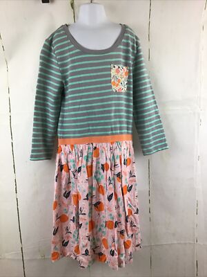 435 By Matilda Jane With Joanna Gaines Fresh Squeezed Oranges Tween Dress Sz. 12