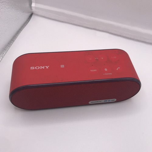 Sony red speaker pill style model No. SRS-X2 - Picture 2 of 6
