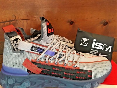 nike react ispa wolf grey