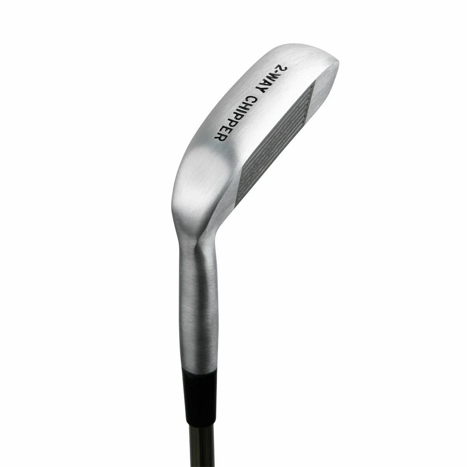 2-Way TWO-WAY GOLF CHIPPER 18* STEEL SHAFT RUBBER GRIP 35" or Custom Length - Image 3 of 3
