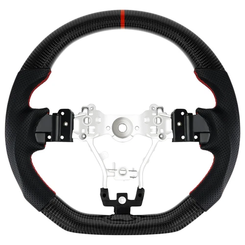 For SUBARU STI WRX S209 2015-2020 Real Carbon Fiber Steering Wheel - Picture 1 of 5