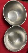 (2) Bowls BI-COR Heavy Duty S/S 13 Quart Mixing Bowl