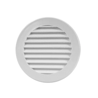 MS BESCHLÄGE Griglia garage rotonda griglia di ventilazione con bocchettone vers. Colori e misure scarico aria