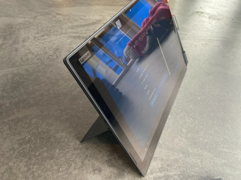 Lenovo THINKPAD X1 Tableta Gen 3 Core i5 8350U 8GB RAM 256GB SSD 3000x2000 NFC - Imagen 2 de 4