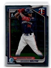 2024 Bowman Chrome #BCP-170 Eduardo Beltre Prospects