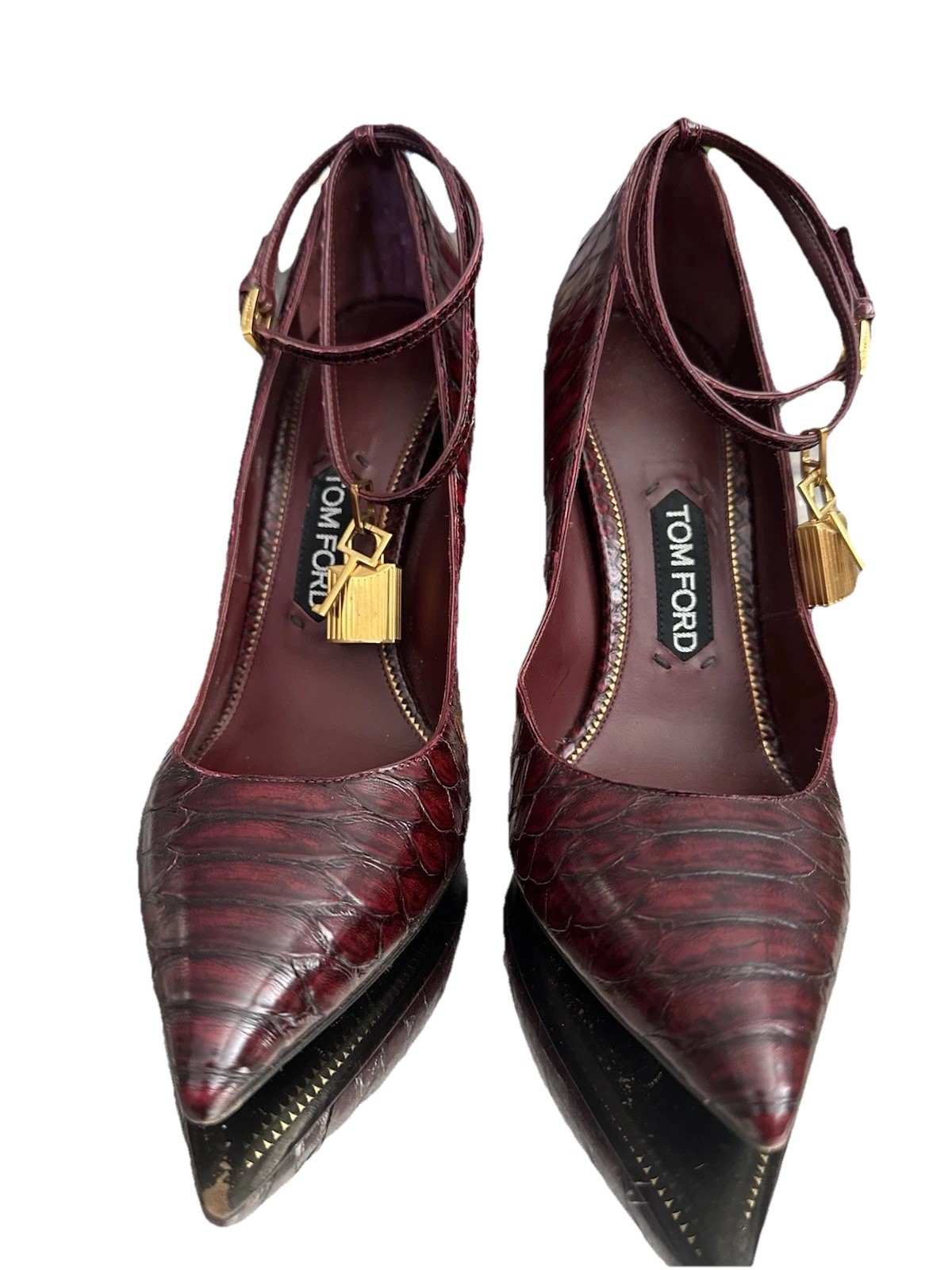 Tom Ford Python Pumps Size 39.5 - image 9