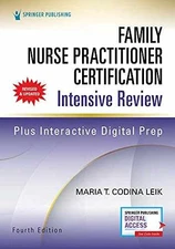 Family Nurse Practitioner Certification - Paperback, by Codina Leik MSN - Good o