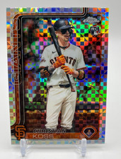 2025 Topps Chrome Update Christian Koss #USC26 X-Fractor (RC)