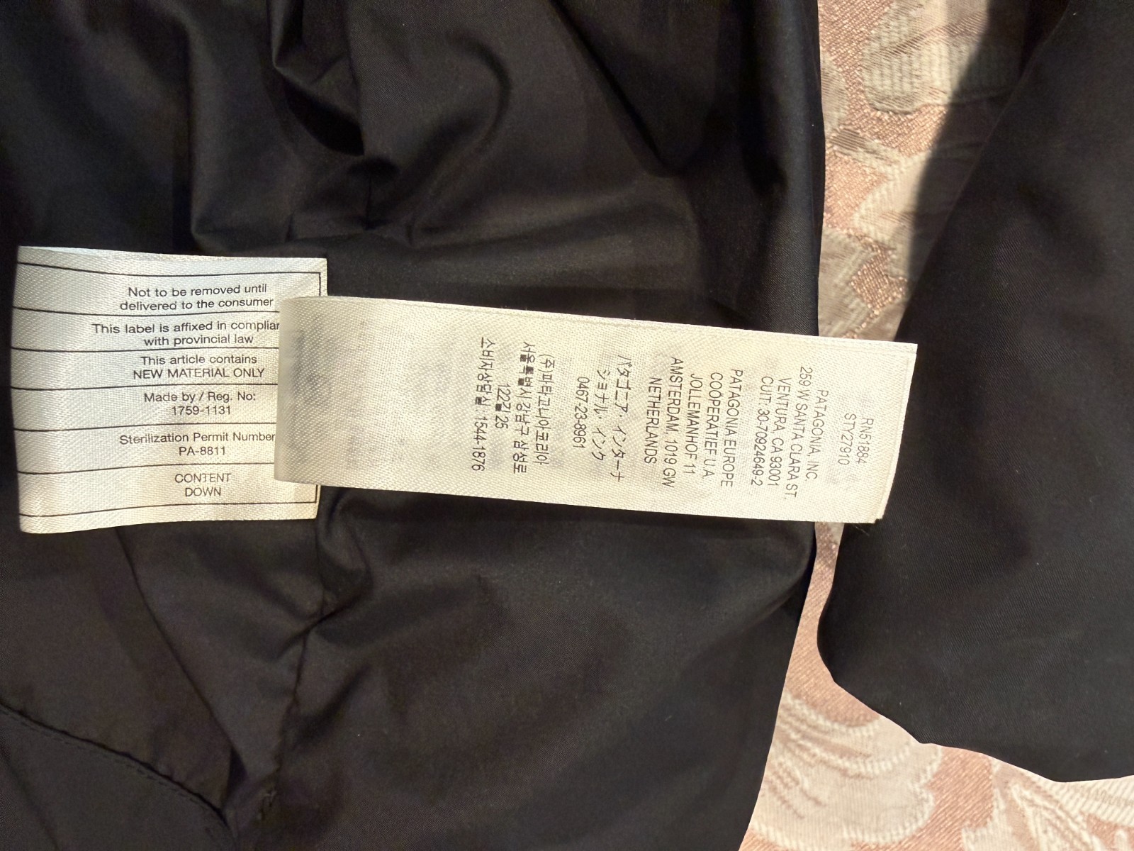 Men's Jackson Glacier Parka Style # 27910 Black Large Size_Super Clean image 8
