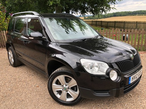 2012 12 Skoda Yeti SE Plus 2.0 TDI CR 4x4 170 BHP Black Diesel Full MOT 118k Mls - Picture 2 of 20