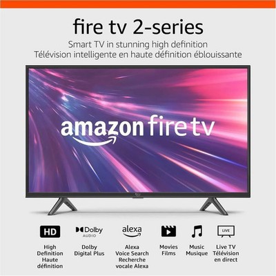 Amazon Fire TV 2-Series 32'' HD LED Smart TV - Black