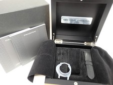 OFFICINE PANERAI Scatola Orologio Cassa Portaoggetti Legno Vuota Originale Ci...