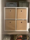 4 Unit Cubic Storage Cabinet 2x2 Modern Organizer Unit UK