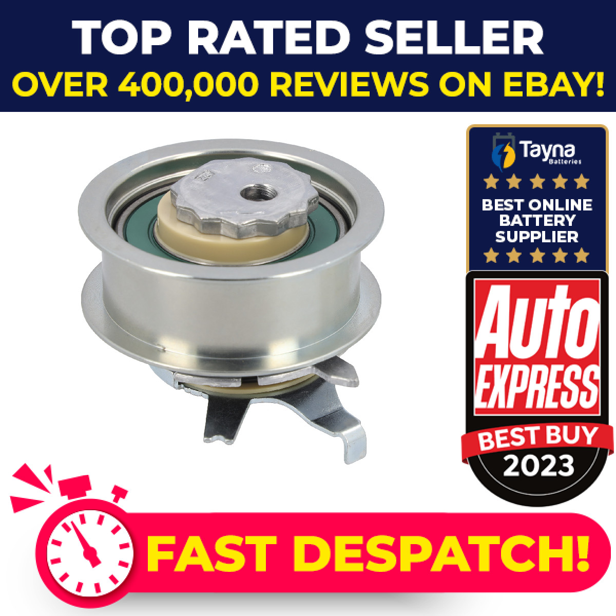 Timing Belt Tensioner fits SKODA OCTAVIA Mk3, Mk4 1.0 1.2 1.4 1.5 1.6 2012 on