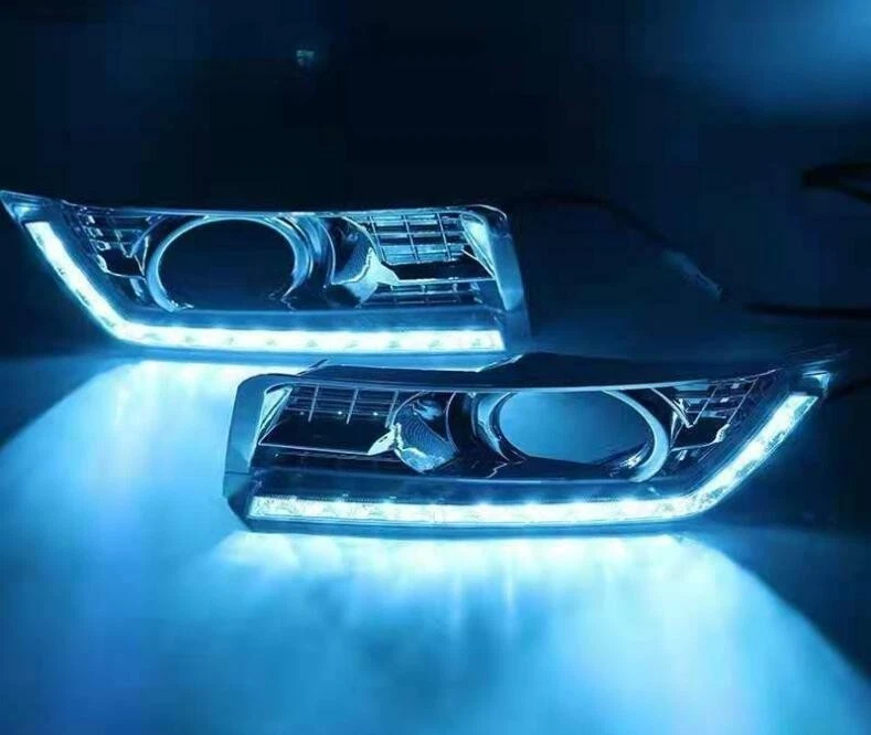 DRL para Cadillac SRX 2012-2016 LED luz de circulación diurna lámpara antiniebla con intermitente Foto 3 de 4