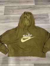 Women s Nike Hoodie Sweater Crop Top Size Large