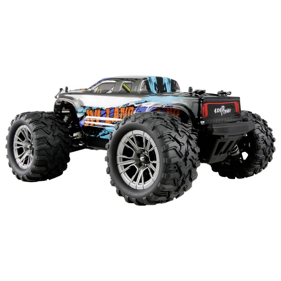 Amewi M-Land bleu brushed 1:16 Véhicule RC débutant électrique Monstertruck 4 - Photo 4/4