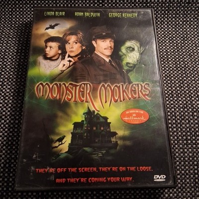 Monster Makers-DVD-Linda Blair/Adam Baldwin-Good Times-Halloween-Hallmark