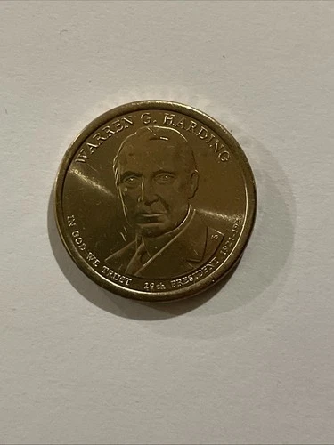2014-D Presidential Dollar Warren G Harding — photo from the most recent tracked eBay sale
