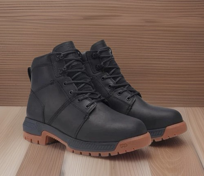 #ad Timberland PRO Montauk Soft Toe Work Boots Mens Size 13 Black Tan 6quot; $95.99
