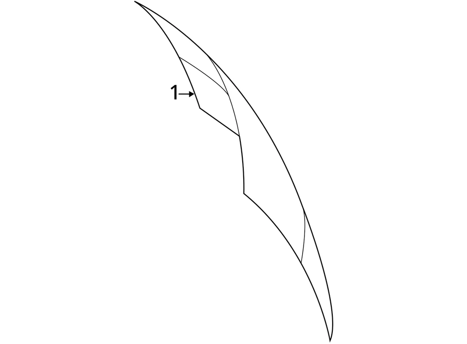 (LOCAL PICKUP ONLY) Back Glass Heated Fits 09-14 ROUTAN 6755448 - Imagem 4 de 4