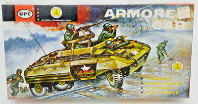 UPC 5146-100 Vintage 1967 Kit 1/40 M8 Greyhound Armored Car Kit FACTORY SEALED