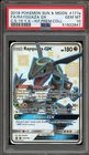 Pokemon Rayquaza GX Hidden Fates Premium Coll. Full Art Promo #177a PSA 10