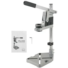 Double Mounting Drill Press Stand Bench Clamp Tool for Hand Drill Workstation...