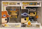 Funko Pop! Animation Vinyl Figures: One Piece Portgas D. Ace #100 & Sabo #922