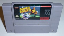 SUPER SOCCER - Super Nintendo SNES Game (Authentic), Tested/Working