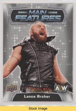 2022 AEW All Elite Wrestling Main Features Silver Lance Hoyt Archer READ g9x