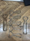 Lot Of 7 Vintage Bottle Openers 5 Coca-cola