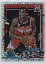 2023-24 Panini Donruss Optic Rated Rookie Choice Prizm Bilal Coulibaly #243 1o2m