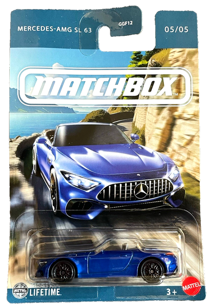 Matchbox Mercedes Benz Sl 63 Amg 5/5 European Series 2025 1:64 Modellauto R232-image