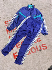 Kappa Tracksuit Mens XL Jacket Athletic HipHop Pants XLarge SunFaded Crashed Dad