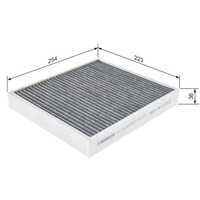 Filter Innenraumluft Bosch 1987435502 FüR Audi Seat Skoda VW
