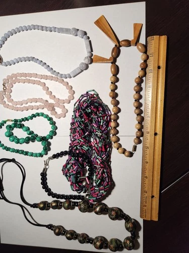 Mixed vintage/Modern costume jewelry lot all wearable.