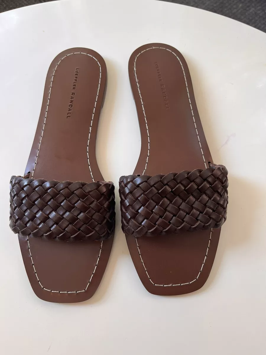 Loeffler randall hot sale slide sandals