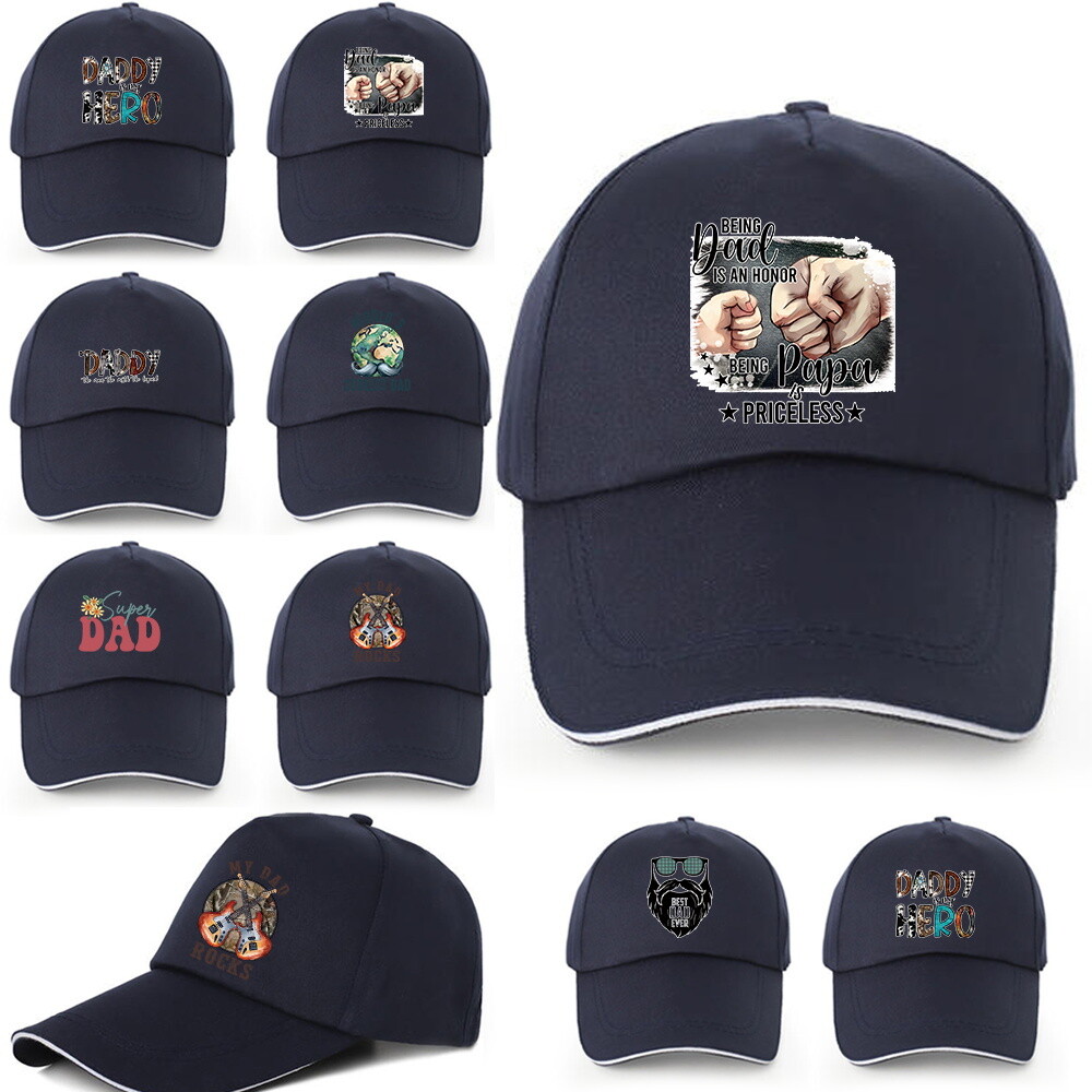 Feliz Día del Padre Gorra de Béisbol Hip Hop Astronauta Patrón Snapback Tenis Sombrero Regalo