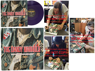The Dandy Warhols Signed Thirteen Tales From.. Album Proof COA Autographed Vinyl