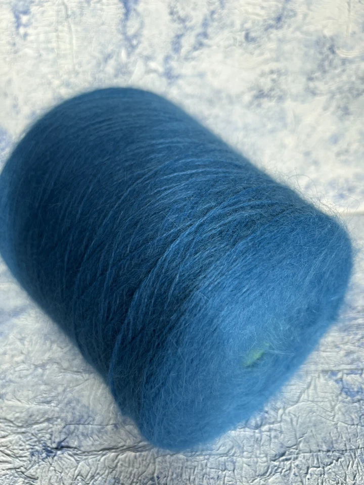 Angora Rabbit hilo esponjoso sobre cono 80/20% Angora/PA, por 100 g Foto 2 de 4