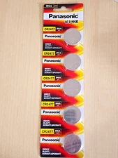 5 pc carded CR2477 2477 Lithium Coin Cell 3V Battery mfg 07/2024 fresh