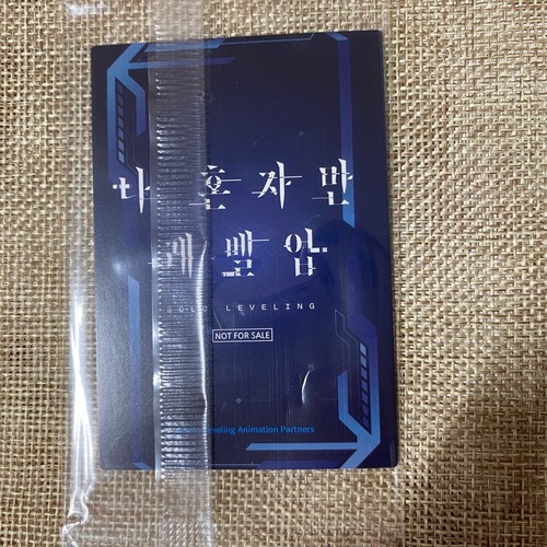 Tarjeta coleccionable Solo Leveling SLANM PR01 / Webtoon coreana, holograma raro paralelo /+G - Imagen 7 de 9