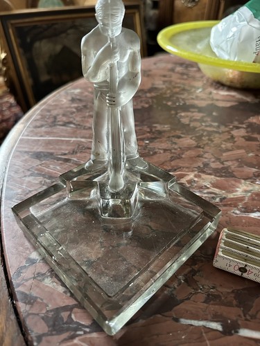 Antike Glas Figur Glasbläser Czech Glass Glasarbeiter - Picture 2 of 9