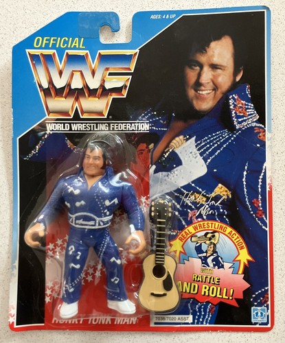 VINTAGE WWF HASBRO - Honky Tonk Man -  MOC Wrestli...