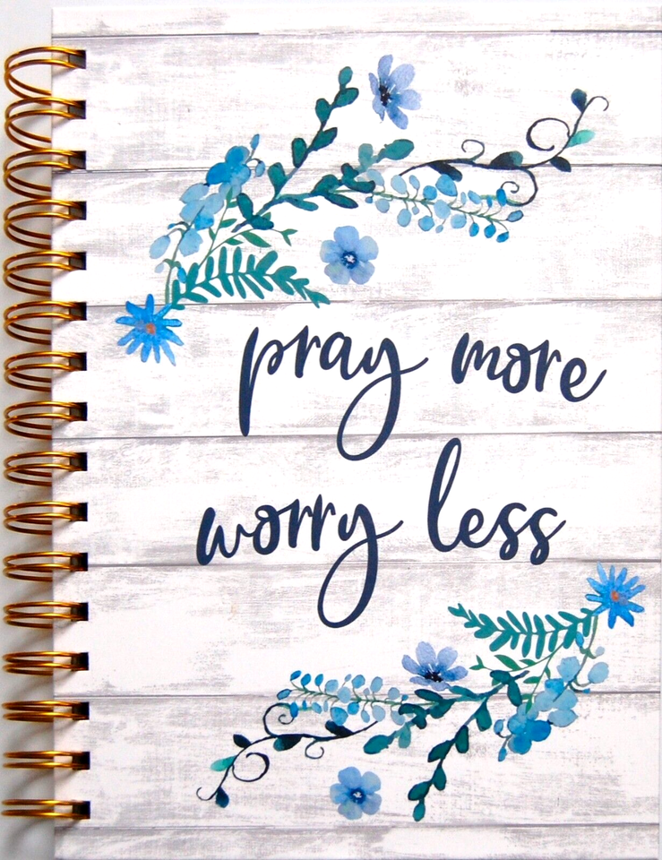 Spiral Notebook Prayer Journal Lined Paper 6.25” X 8.5” 240 Pages Fast ...