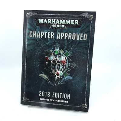 40K Chapter Approved 2018 Edition Index - Warhammer 40K Games Workshop M1008