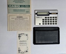 Casio LC-785 Electronic Calculator w/ Operati...